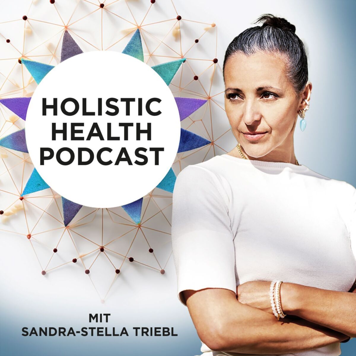 Key Visual Sandra Stella Triebl Podcast Holistic Health Kueng Wellness